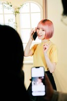 DJ後藤まりこ「100回のKISS」ミュージックビデオ撮影風景