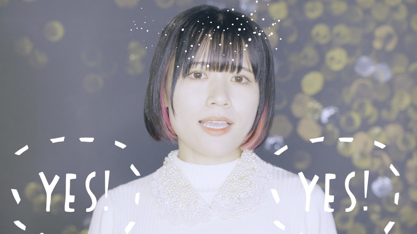 DJ後藤まりこ「100回のKISS」ミュージックビデオ場面写真
