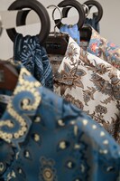 エトロのファブリックルーム。