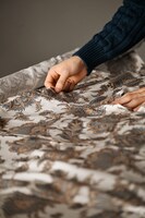 エトロのファブリックルーム。