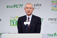王子ネピア株式会社代表取締役社長の森平高行氏。