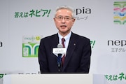 王子ネピア株式会社代表取締役社長の森平高行氏。