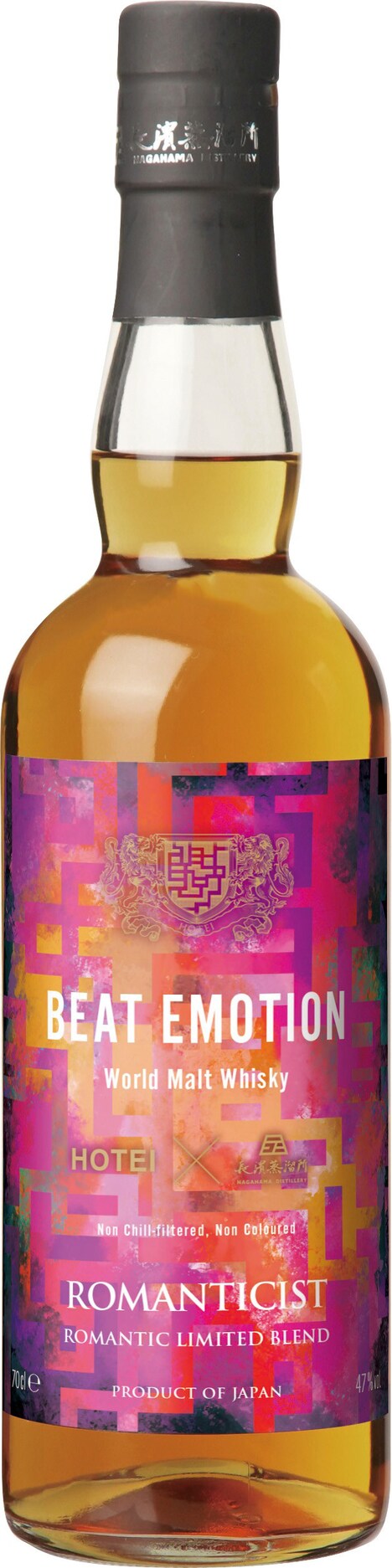 布袋寅泰プロデュースウイスキー「BEAT EMOTION -ROMANTICIST-」