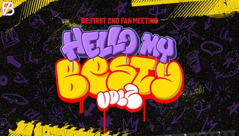 「BE:FIRST 2nd Fan Meeting -Hello My ”BESTY” vol.2-」ビジュアル