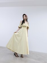 カン・ヘウォン（ex. IZ*ONE）。SNIDEL「2025 SUMMER COLLECTION」より。