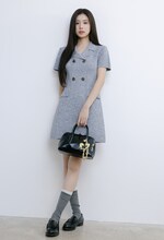 カン・ヘウォン（ex. IZ*ONE）。SNIDEL「2025 SUMMER COLLECTION」より。