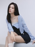 カン・ヘウォン(ex. IZ*ONE)。SNIDEL「2025 SUMMER COLLECTION」より。
