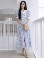 カン・ヘウォン（ex. IZ*ONE）。SNIDEL「2025 SUMMER COLLECTION」より。