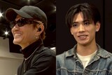 左からEXILE ATSUSHI、小波津志。 ©TBS