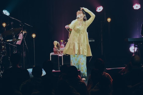 「YUKA『my space my time』TOUR 2025」東京公演の様子。（撮影：山川哲矢）
