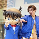 新浜レオンがコナンと錦糸町で“WAKI WAKIダンス”、2度目の紅白出場にも意欲満々