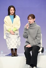 左から平祐奈、北川景子。