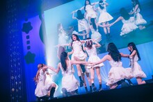 ME:I「MUSE」リリース記念ショーケースの様子。 ©LAPONE GIRLS