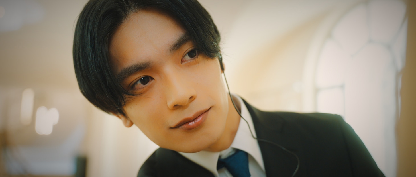 「真夜中の社内恋愛」に出演する高橋恭平（なにわ男子）。©日本テレビ