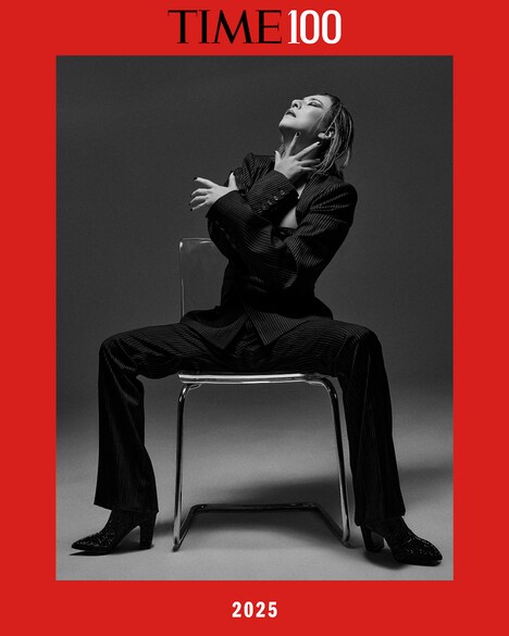 「TIME100（世界で最も影響力のある100人）」2025年版に選出されたYOSHIKI。