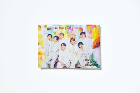 ノベルティのステッカーデザイン。