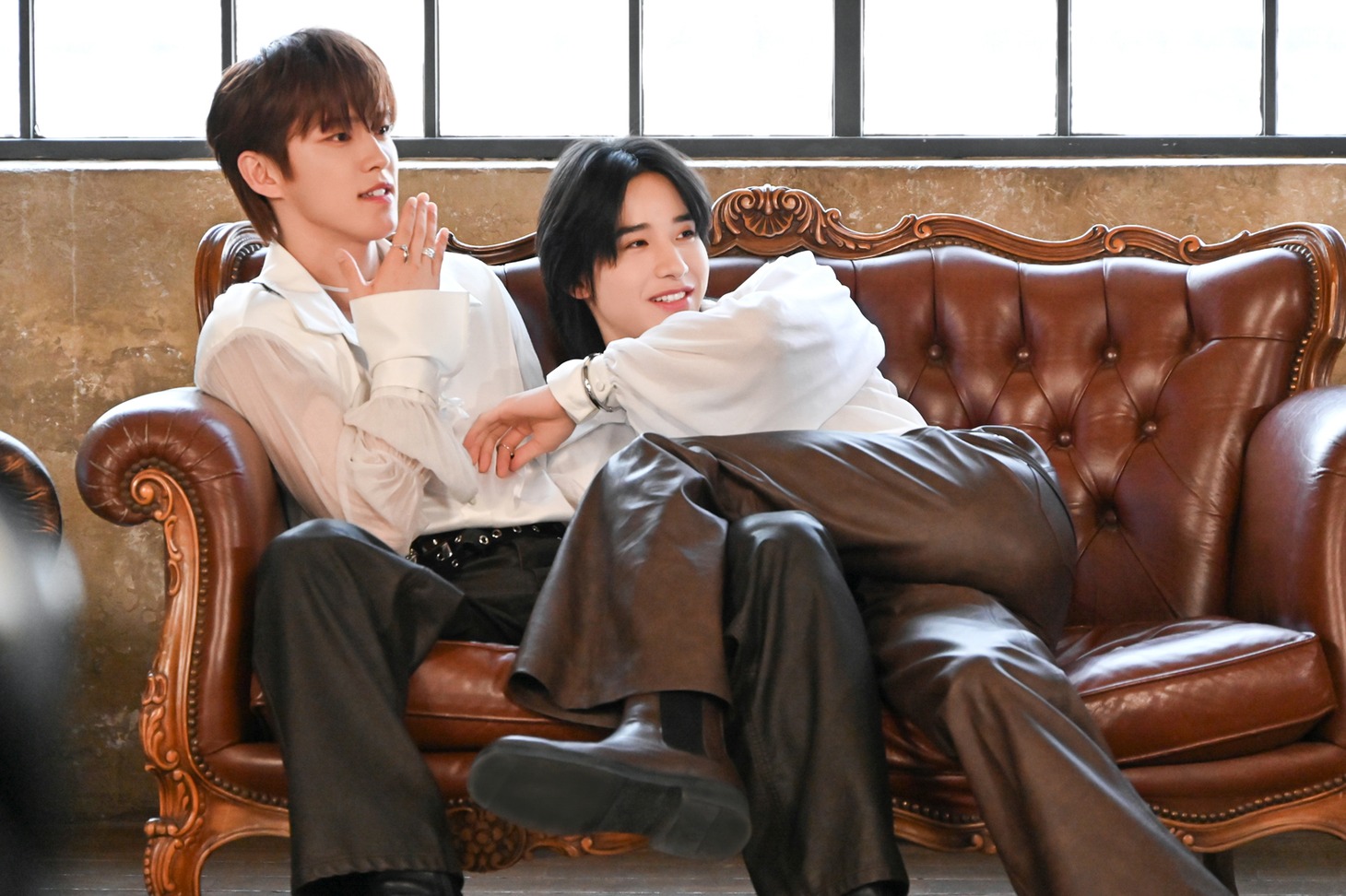 「JO1 THE BEST ～BE CLASSIC～」収録中の様子。