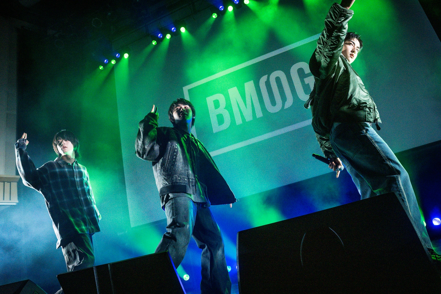 BMSGトレーニーRUI、TAIKI、KANON。