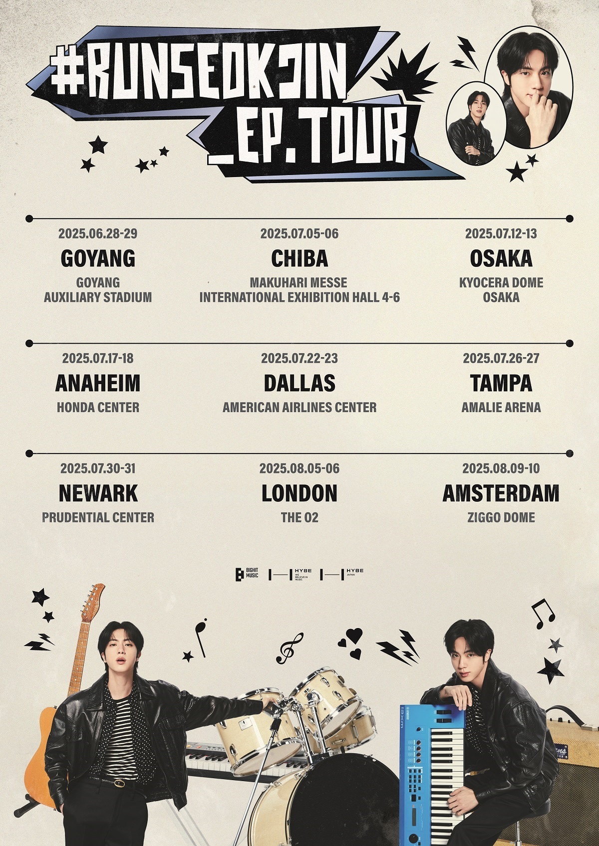 「#RUNSEOKJIN_EP.TOUR」告知ビジュアル