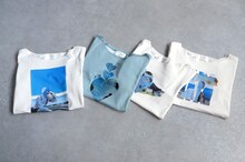 Kan SanoによるコラージュデザインTシャツ