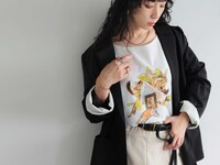 コラージュデザインTシャツ着用イメージ