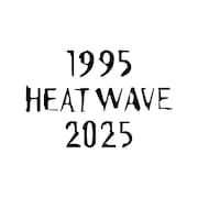 「HEATWAVE LIVE 1995-2025」ビジュアル