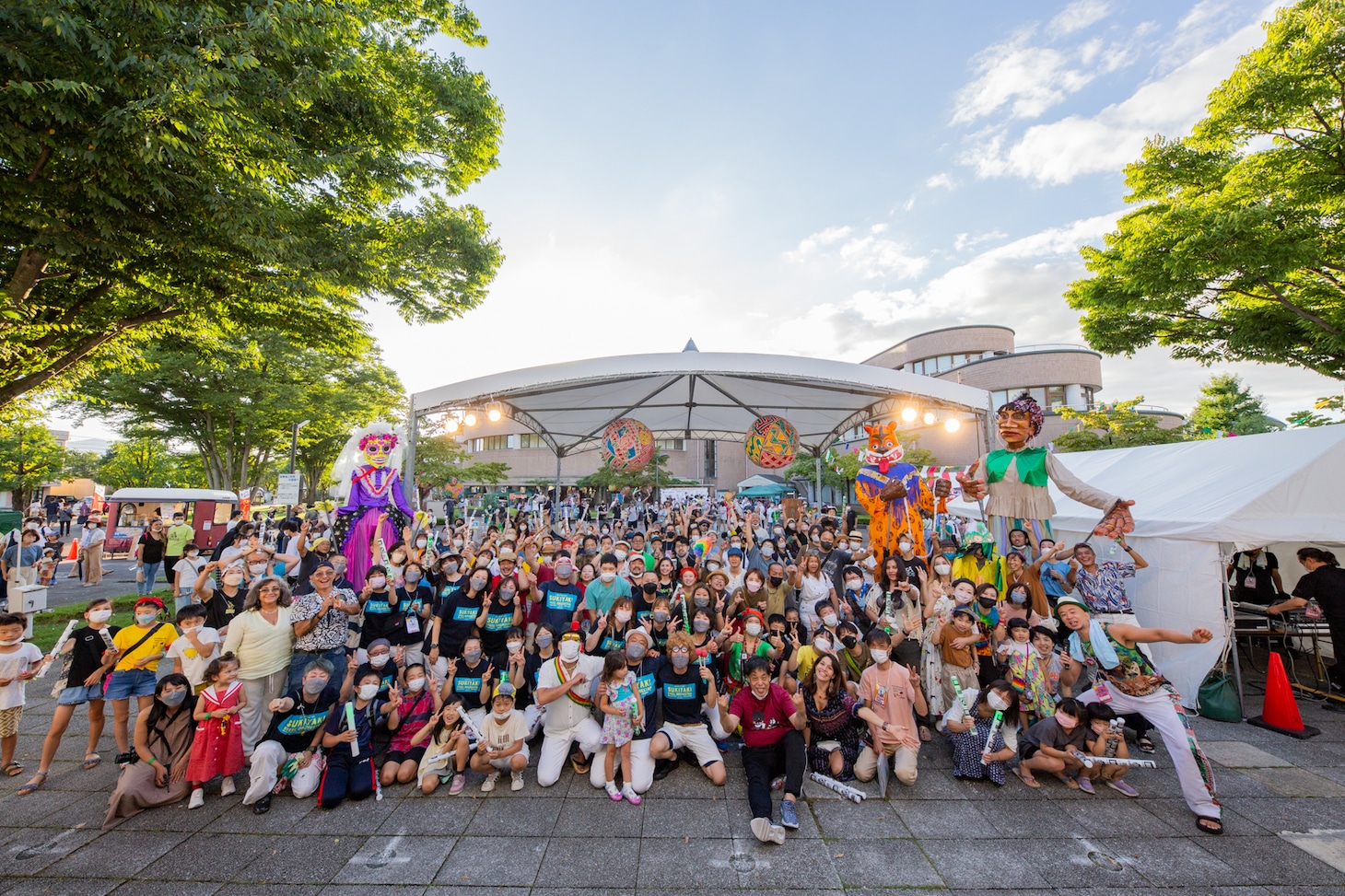 「SUKIYAKI MEETS THE WORLD」過去開催時の様子。