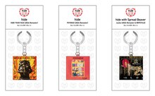 hideソロアルバム3部作のミュージックキーチェーン。