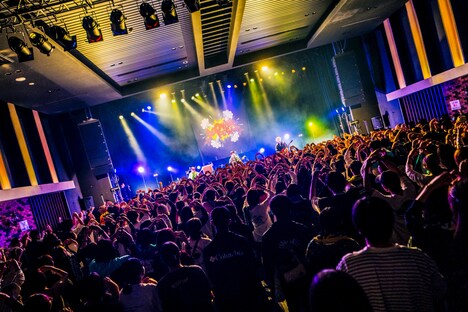 bokula.のライブパートの様子。（Photo by aoi）