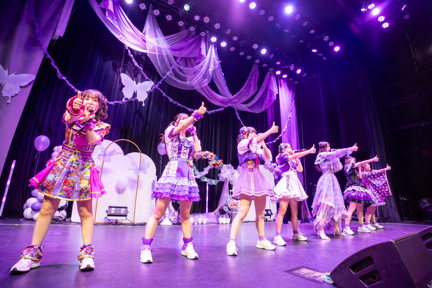 Appare!「工藤のか卒業公演」の様子。