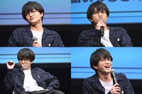 イベント中、コロコロと表情を変えファンを楽しませていた柏木悠（超特急）。