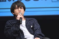 結果発表を待つ柏木悠（超特急）。