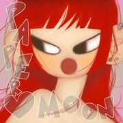 a子「PAPER MOON」配信ジャケット