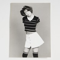 hitomiのデビュー前の宣材フォト。