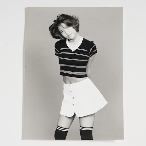 hitomiのデビュー前の宣材フォト。