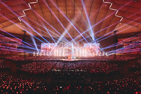 「JO1DER SHOW 2025 ‘WHEREVER WE ARE‘ IN TOKYO DOME」の様子。(c)LAPONE ENTERTAINMENT