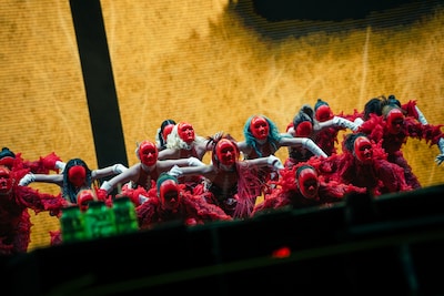 XG「Coachella Valley Music and Arts Festival」（Week2）の様子。