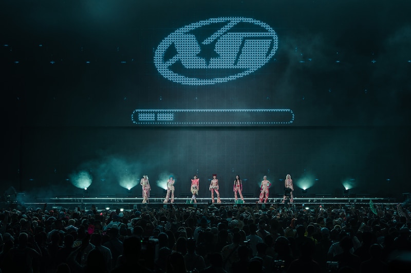 XG「Coachella Valley Music and Arts Festival」（Week2）の様子。