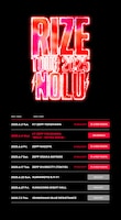 RIZE「TOUR 2025 “NOLU”」ビジュアル