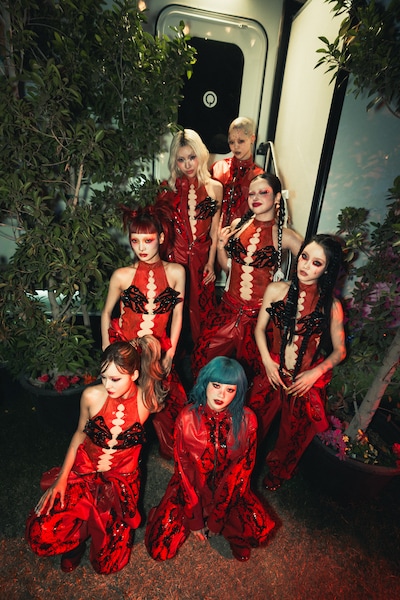 XG「Coachella Valley Music and Arts Festival」（Week2）の様子。