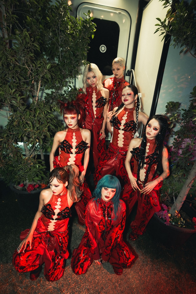 XG「Coachella Valley Music and Arts Festival」（Week2）の様子。