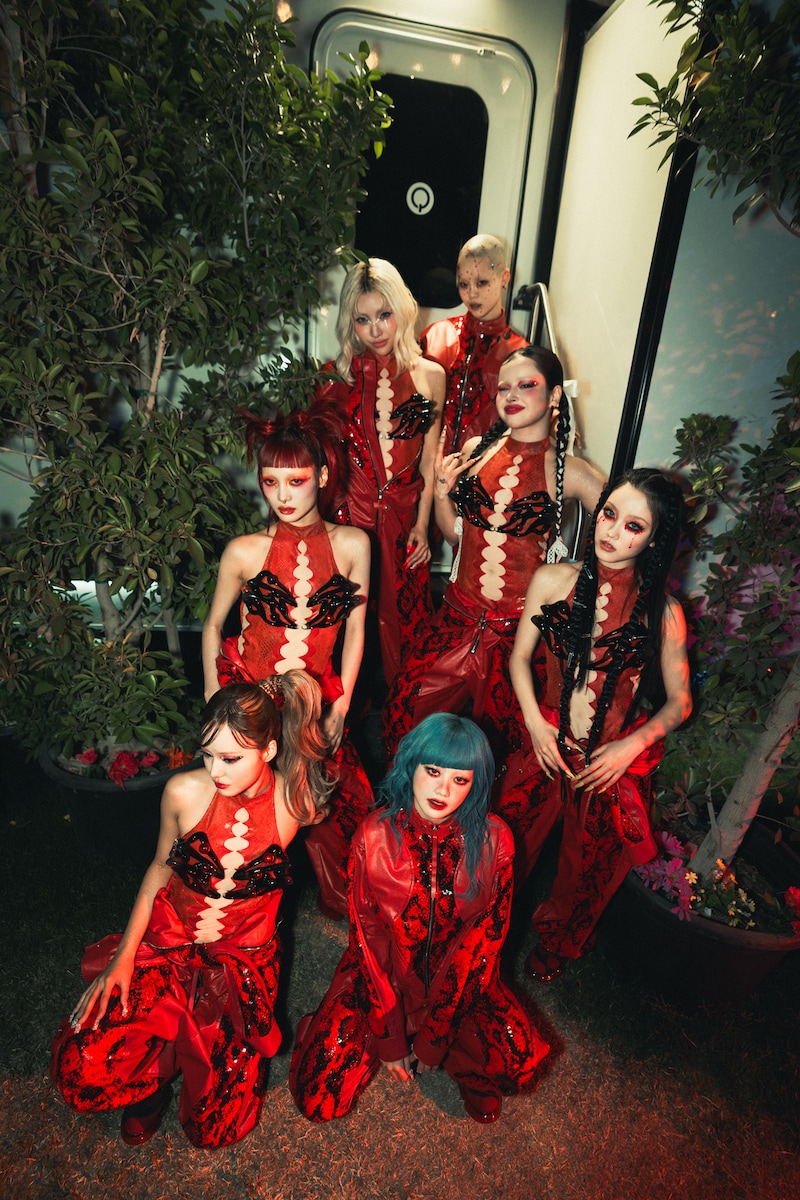 XG「Coachella Valley Music and Arts Festival」（Week2）の様子。