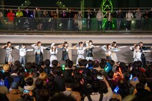 WHITE SCORPION「Beach opening」リリース記念イベントの様子。