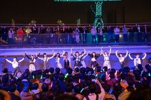 WHITE SCORPION「Beach opening」リリース記念イベントの様子。