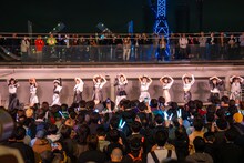 WHITE SCORPION「Beach opening」リリース記念イベントの様子。