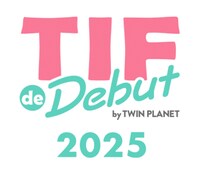 TIF de Debut by TWIN PLANETロゴ