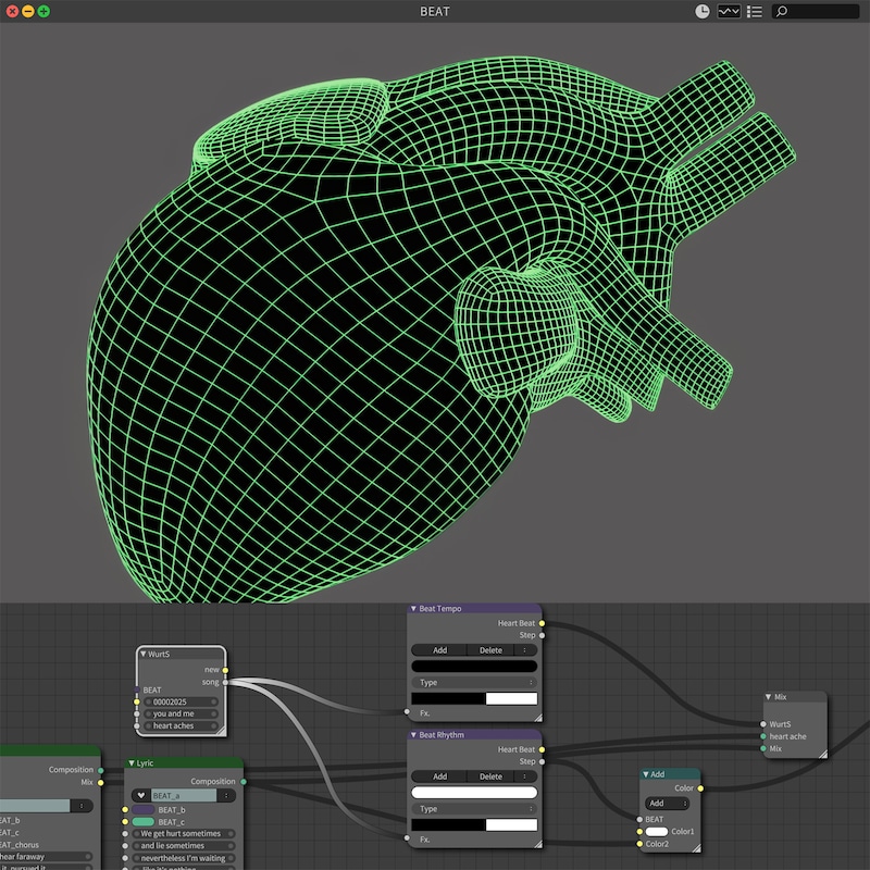 WurtS「BEAT」配信ジャケット