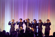 原因は自分にある。と栗原類の“アンチノミーチャレンジ”の様子。（撮影：斎藤大嗣）