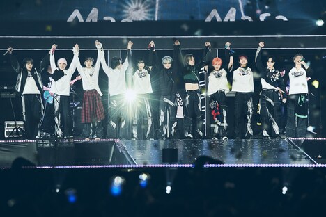 「JO1DER SHOW 2025 ‘WHEREVER WE ARE‘ IN TOKYO DOME」の様子。©LAPONE ENTERTAINMENT