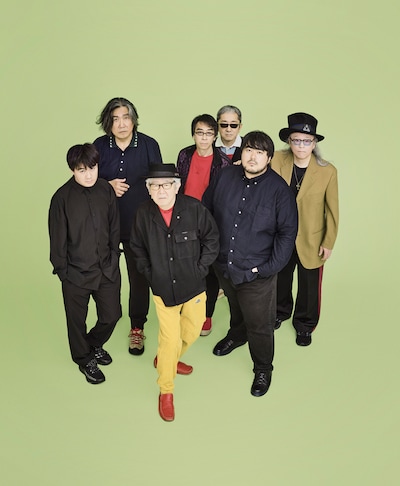 ムーンライダーズの新アーティスト写真。